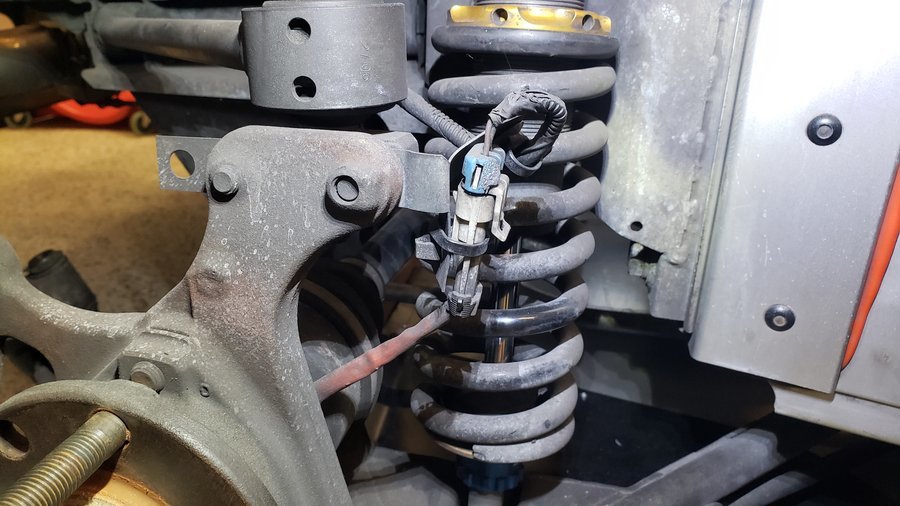 Image 8910 from Install the Front Caliper Relocation Brackets on a