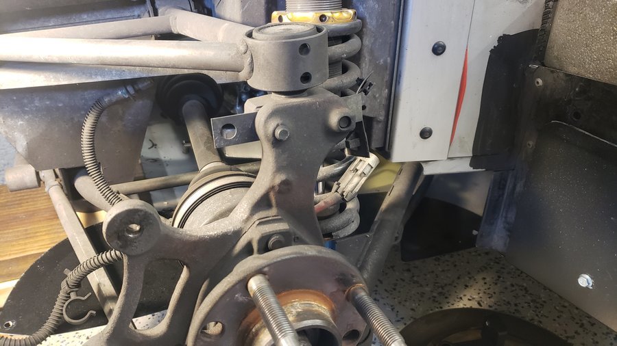 Image 8914 from Install the Front Caliper Relocation Brackets on a