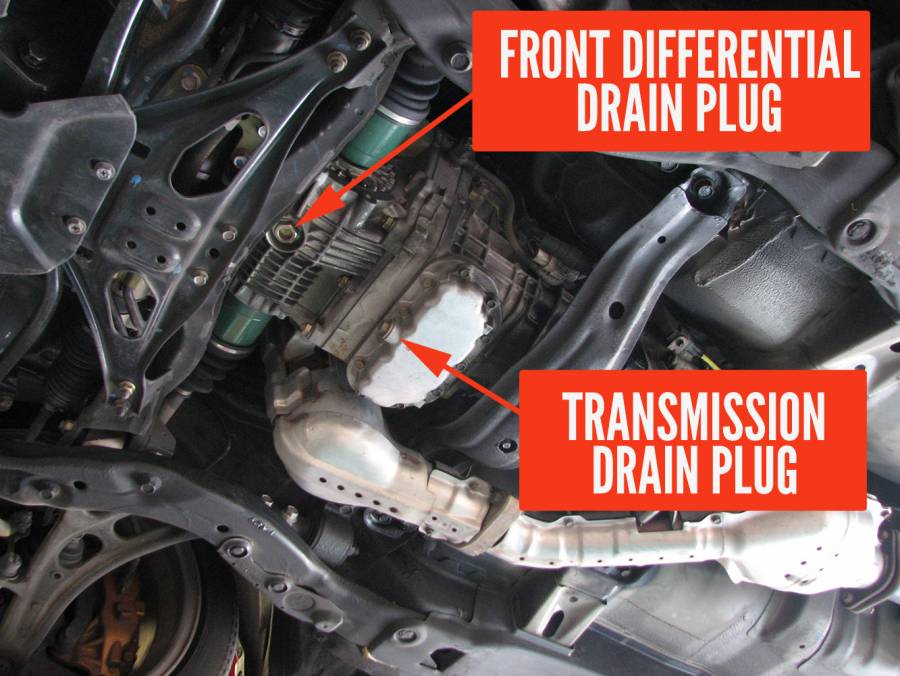 Subaru Manual Transmission Fluid Change